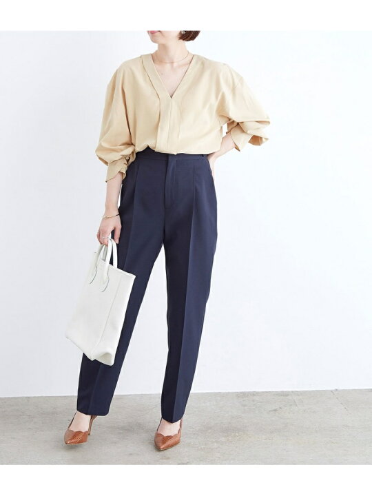 楽天市場】【SALE／70%OFF】Vネックフレアカフスブラウス ADAM ET ROPE 