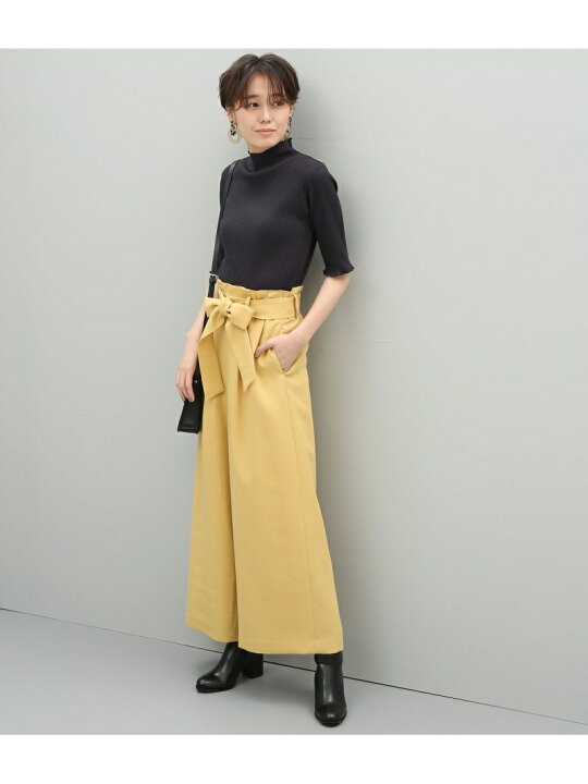 楽天市場】【SALE／70%OFF】リボン付ジョーゼットパンツ ADAM ET ROPE  