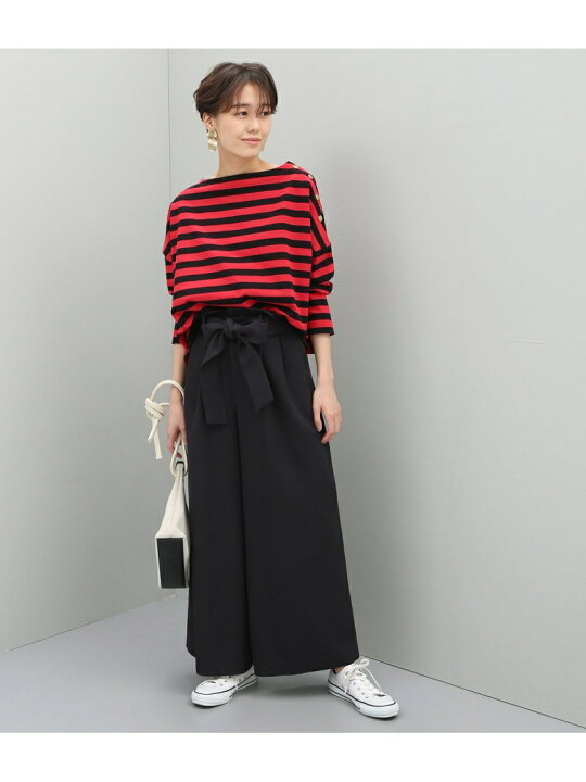 楽天市場】【SALE／70%OFF】リボン付ジョーゼットパンツ ADAM ET ROPE  