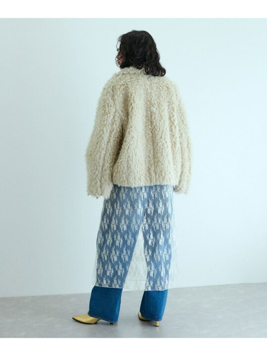楽天市場】【SALE／30%OFF】EcopeLループファーハーフコート ADAM ET 