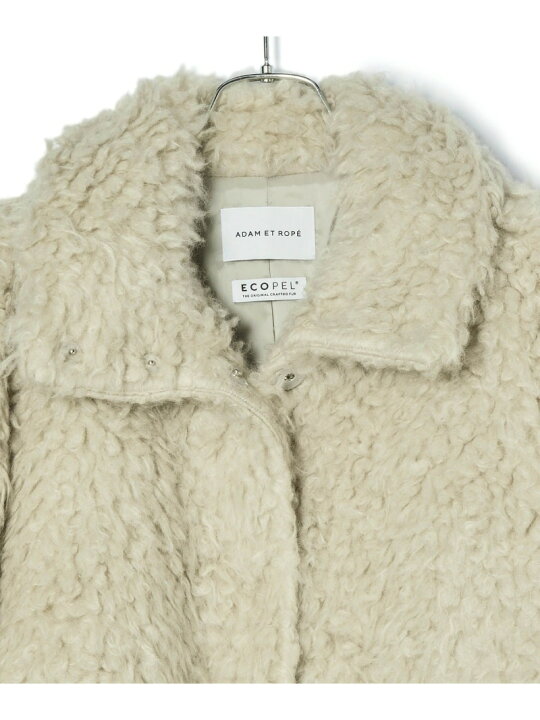 楽天市場】【SALE／30%OFF】EcopeLループファーハーフコート ADAM ET  