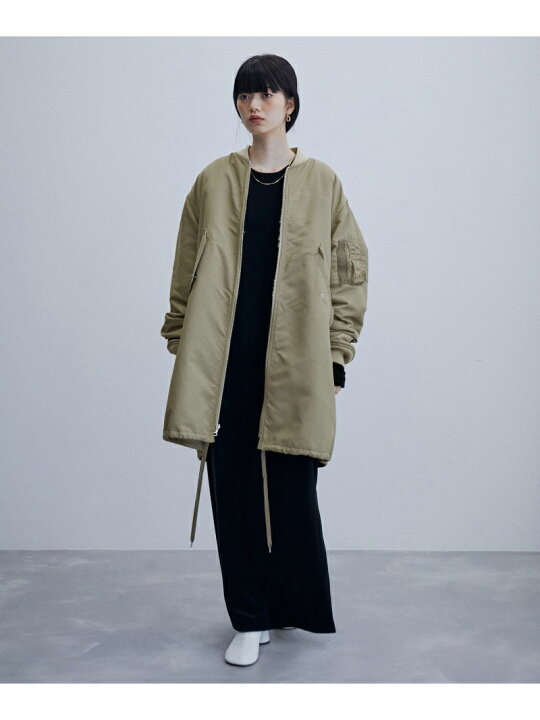 楽天市場】《ドラマ着用》【サステナブル】MA-1ボアリバーシブルコート  