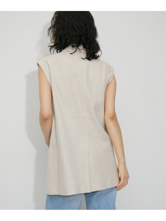 楽天市場】【SALE／30%OFF】リネンテーラードジレ ADAM ET ROPE
