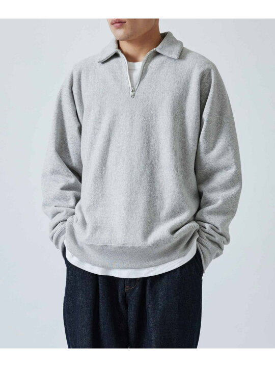 楽天市場】【BATONER EX】HALF ZIP POLO/UNISEX ADAM ET ROPE