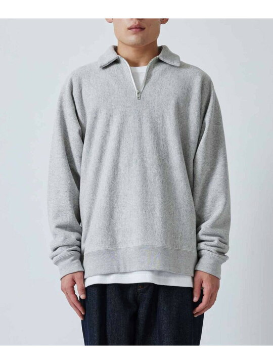 楽天市場】【BATONER EX】HALF ZIP POLO/UNISEX ADAM ET ROPE