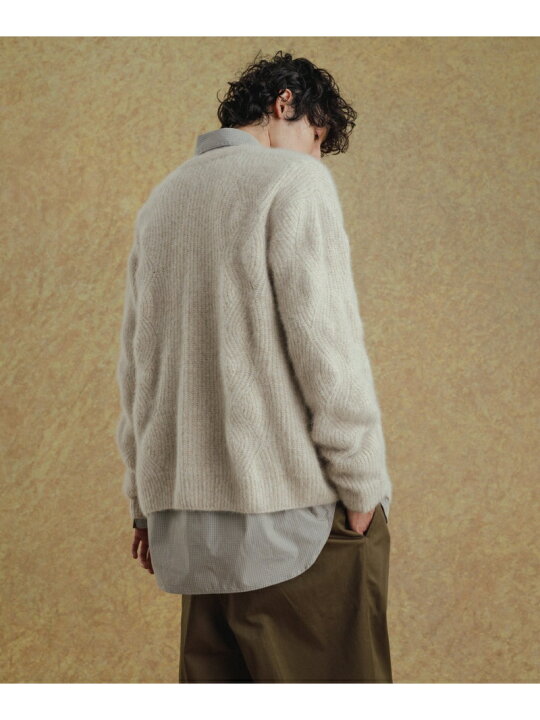 楽天市場】【SALE／50%OFF】【BATONER】別注 FOX WOOL MOHAIR JACQUARD 