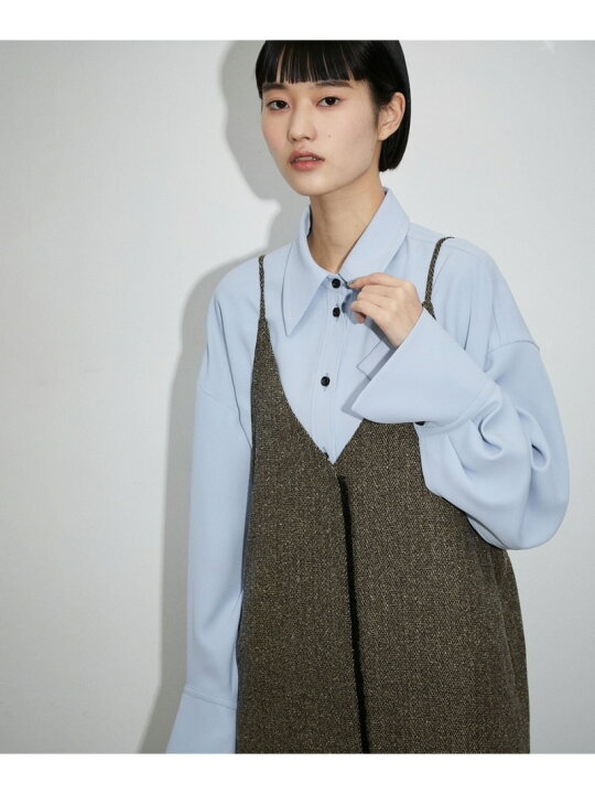 楽天市場】【SALE／50%OFF】【サステナブル】ドレープオーバーシャツ 