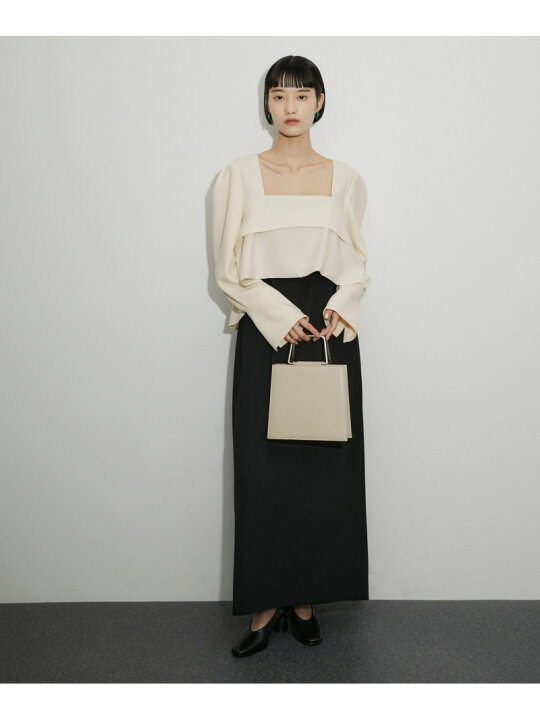 楽天市場】【SALE／30%OFF】【サステナブル】ペプラムドレス ADAM ET  