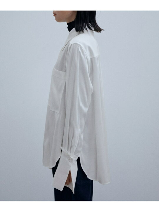 楽天市場】【SALE／20%OFF】ステッチディテールロングシャツ ADAM ET 