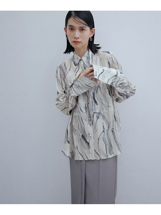 楽天市場】【SALE／20%OFF】ステッチディテールロングシャツ ADAM ET 