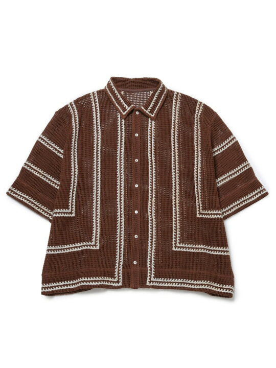 楽天市場】【SALE／50%OFF】[TOPS]LINE EMBROIDERY MESH SHIRTS M TO R 