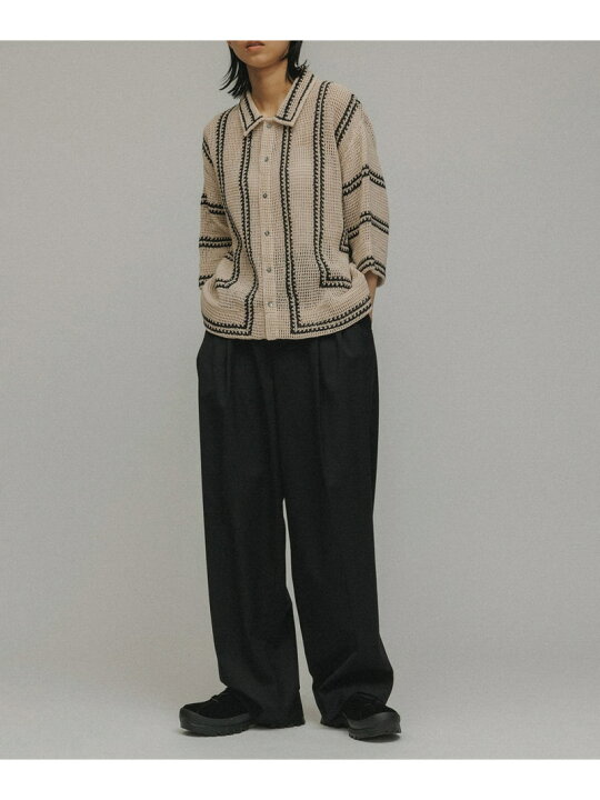 楽天市場】【SALE／50%OFF】[TOPS]LINE EMBROIDERY MESH SHIRTS M TO R 