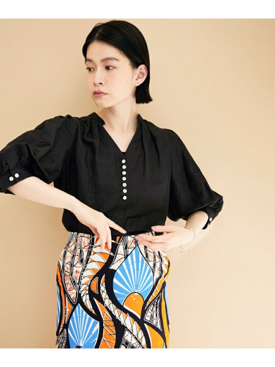 楽天市場】【SALE／30%OFF】バルーンショートスリーブブラウス ADAM ET  