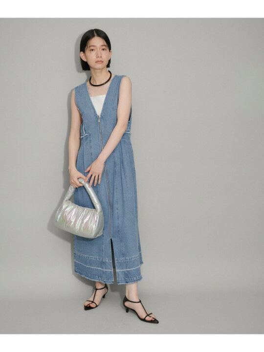 楽天市場】【WEB限定】ジップアップデニムワンピース ADAM ET ROPE 