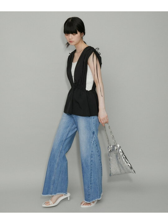楽天市場】【WEB限定・追加】リボンペプラムビスチェ ADAM ET ROPE 