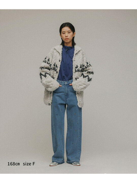 楽天市場】【SALE／50%OFF】[TOPS]HANDMADE SLUB NORDIC CARDIGAN 