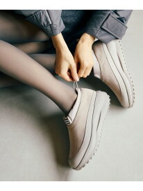 【HUNTER for ADAM ET ROPE'】別注TRAVEL FLOW SUEDE TRAINER ADAM ET ROPE' FEMME アダムエロペ シューズ・靴 スニーカー ブラック グレー【先行予約】*【送料無料】[Rakuten Fashion]