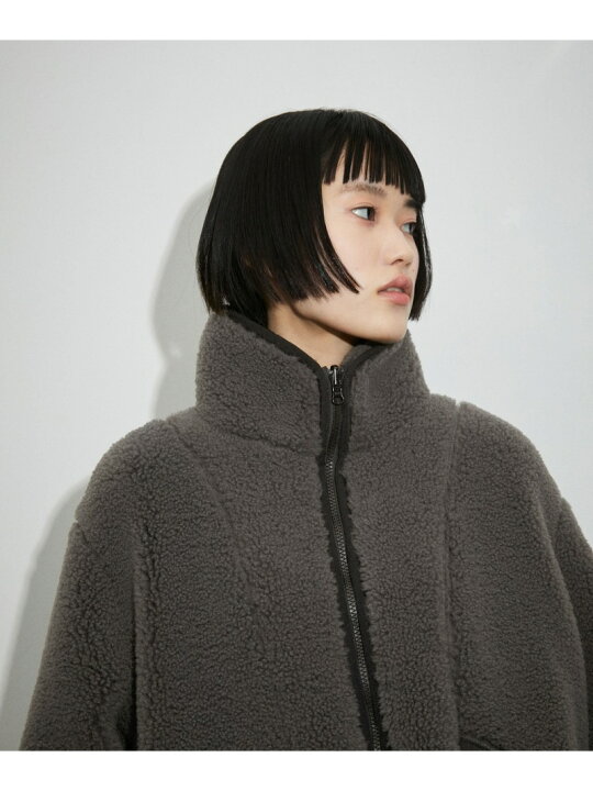 楽天市場】【SALE／40%OFF】＜リバーシブル＞ボアZIPブルゾン ADAM ET 