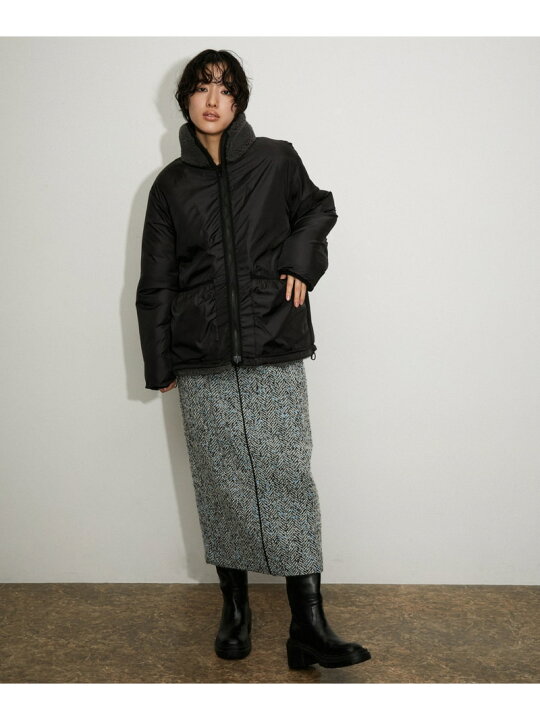 楽天市場】【SALE／40%OFF】＜リバーシブル＞ボアZIPブルゾン ADAM ET 