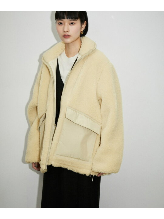 楽天市場】【SALE／40%OFF】＜リバーシブル＞ボアZIPブルゾン ADAM ET 