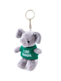 【SALE／30%OFF】【GRANDPA】x ムウトアール STUFFED ANIMAL KEY HOLDER M TO R アダムエロペ ファッション雑貨 チャーム・キーチェーン ブラウン【RBA_E】[Rakuten Fashion]
