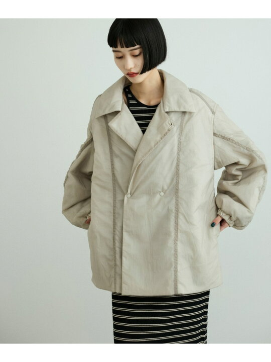 楽天市場】【SALE／40%OFF】パテッドステンカラーブルゾン ADAM ET 