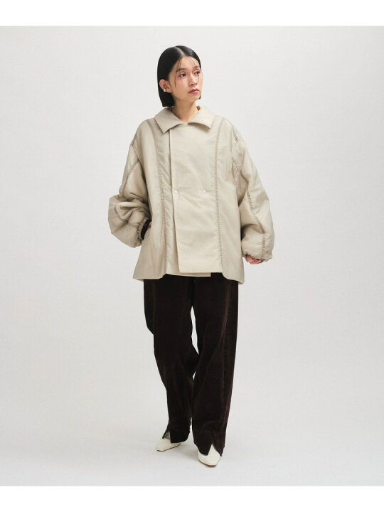 楽天市場】【SALE／40%OFF】パテッドステンカラーブルゾン ADAM ET 