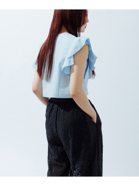 楽天市場】【逸品】フリルセットTシャツ ADAM ET ROPE
