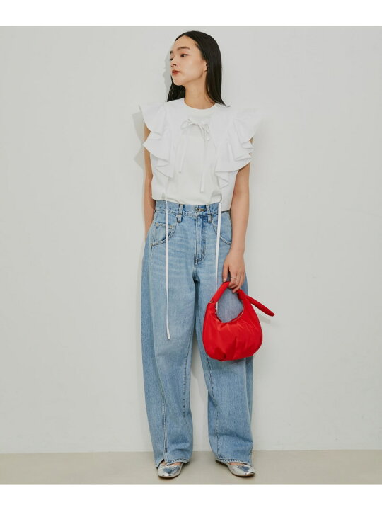 楽天市場】【逸品】フリルセットTシャツ ADAM ET ROPE