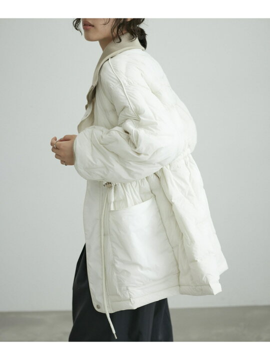 楽天市場】【サステナブル】ドロストキルティングブルゾン ADAM ET  