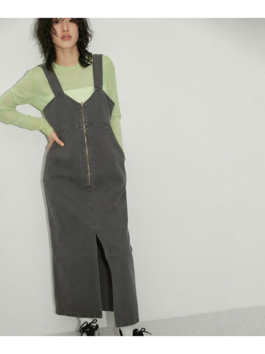 楽天市場】【SALE／30%OFF】【サステナブル】デニムサロペットスカート 