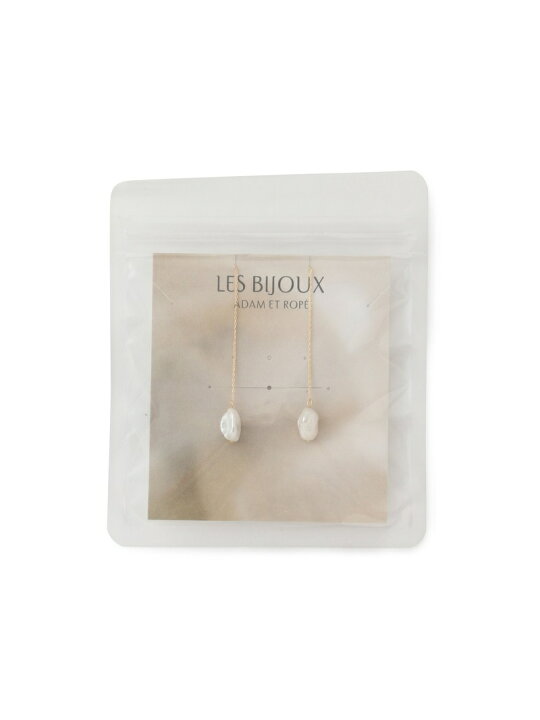 楽天市場】【LES BIJOUX】淡水パールピアス ADAM ET ROPE 