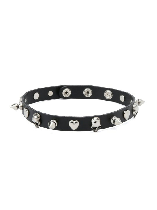 楽天市場】【MOMENTEL JEWELRY】SKULL HEARTSTUD CHOKER M TO R 