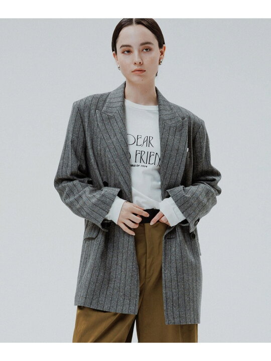 楽天市場】【SALE／50%OFF】ダブルブレストツイード&チェック 