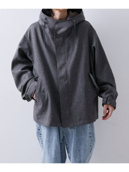 楽天市場】【SALE／65%OFF】【TECHTWEED】ショート フード オーバー 