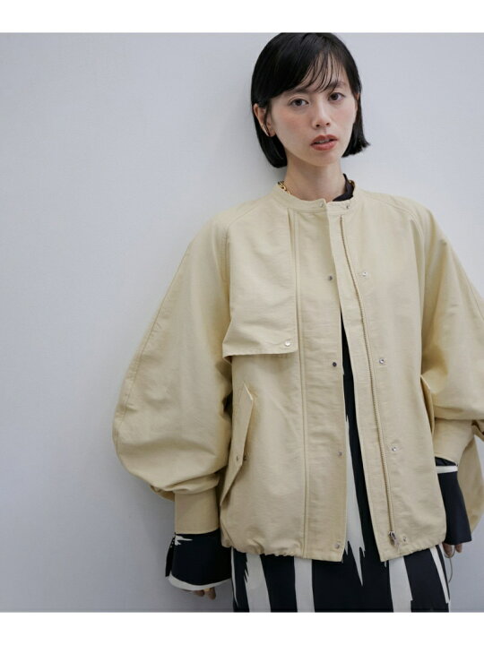 楽天市場】【SALE／50%OFF】【サステナブル】バルーンスリーブブルゾン 