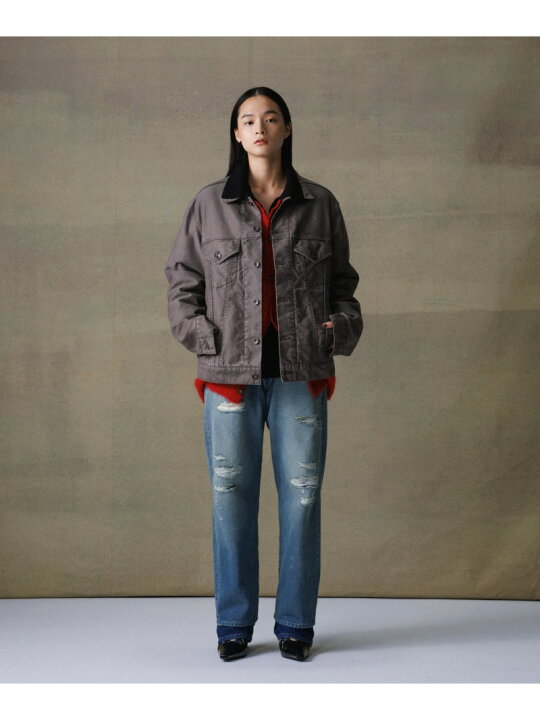 楽天市場】【SALE／60%OFF】レイヤード ダメージ デニム パンツ 