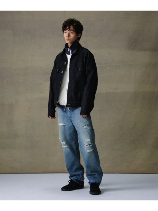 楽天市場】【SALE／60%OFF】レイヤード ダメージ デニム パンツ 