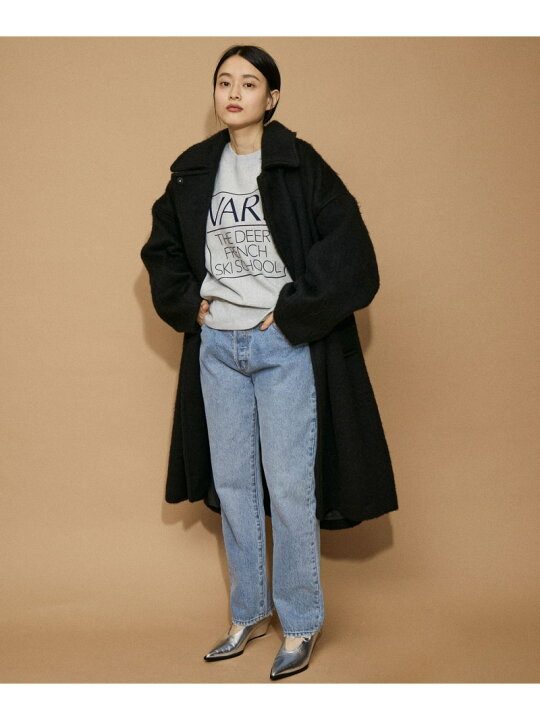 楽天市場】【WEB限定】ステンカラーシャギーコート ADAM ET ROPE 