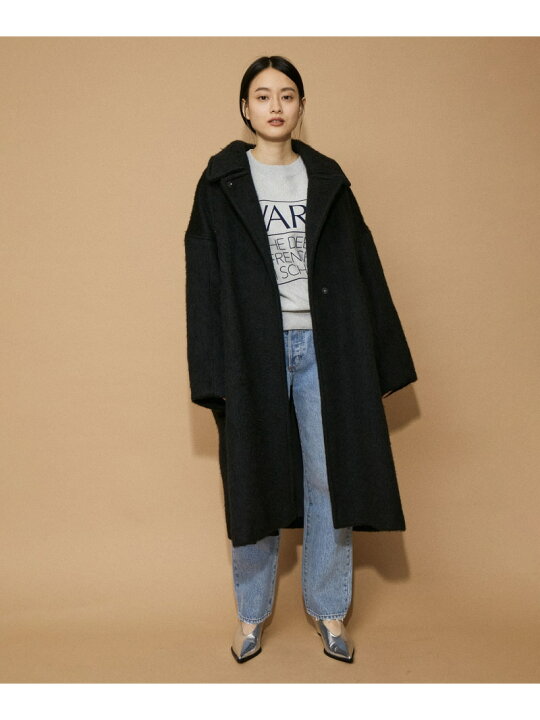 楽天市場】【WEB限定】ステンカラーシャギーコート ADAM ET ROPE 