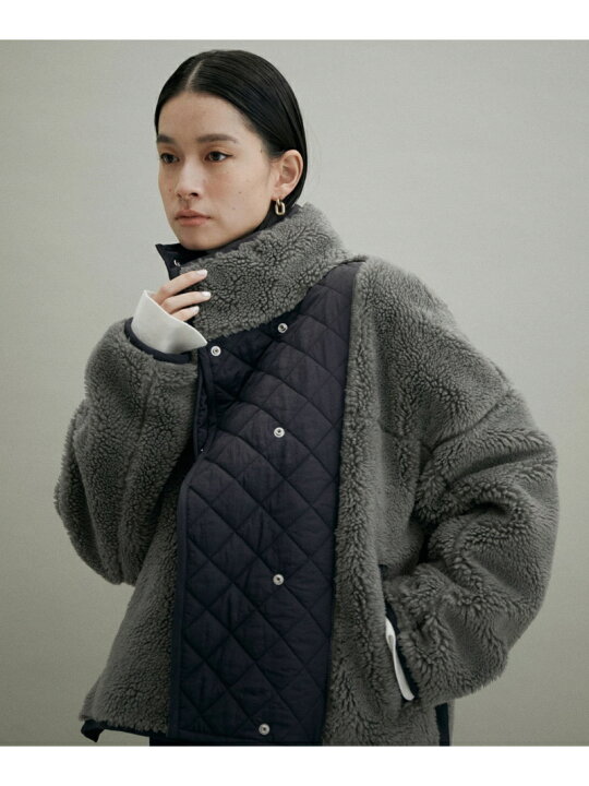 楽天市場】【WEB限定(一部店舗展開あり)】キルトボアリバーシブル 