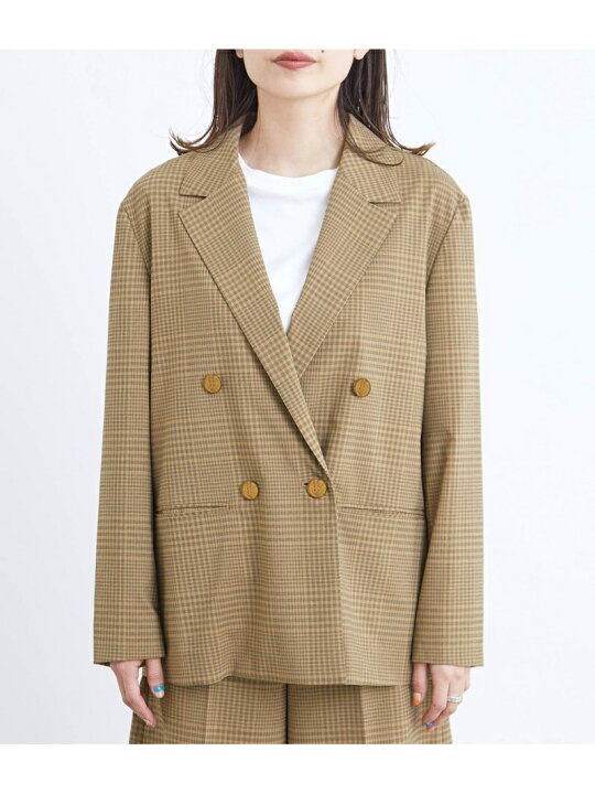 楽天市場】【SALE／70%OFF】ルーズダブルブレストジャケット ADAM ET 