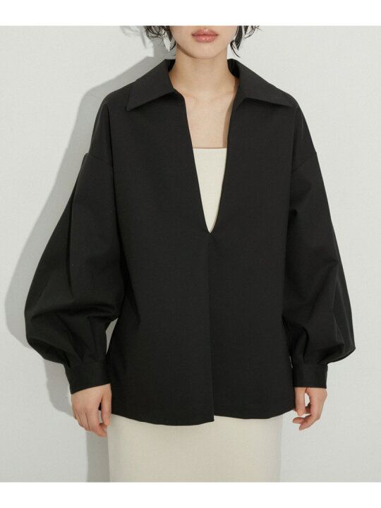 楽天市場】【SALE／50%OFF】タックスリーブスキッパーシャツ ADAM ET 