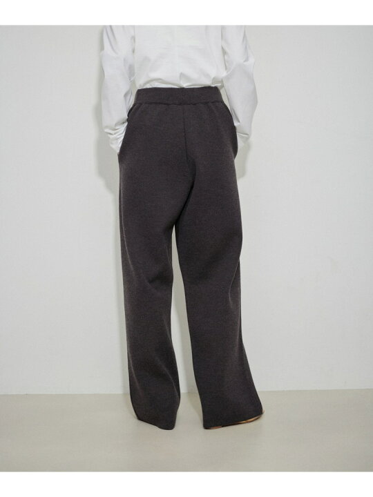 楽天市場】【SALE／30%OFF】【洗える】ニットワイドパンツ ADAM ET 