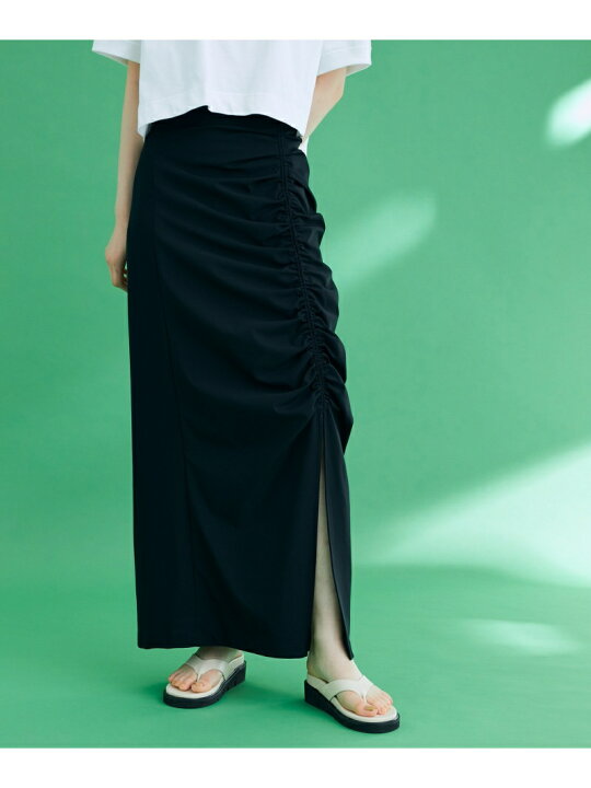楽天市場】【SALE／70%OFF】ドロストスリットスカート ADAM ET ROPE  