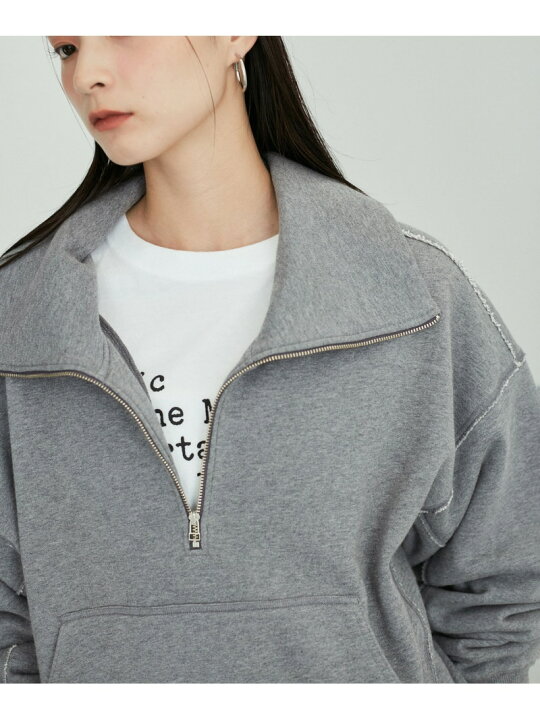 楽天市場】【SALE／30%OFF】【サステナブル・洗える】ハーフZIPミドル 