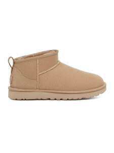 �yUGG(�A�O)�zW CLASSIC ULTRA MINI ADAM ET ROPE' FEMME �A�_���G���y �V���[�Y�E�C �u�[�c �O���[ �x�[�W���y���������z[Rakuten Fashion]