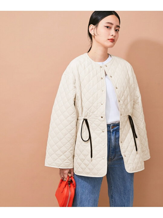 楽天市場】【SALE／30%OFF】【WEB限定】ドロストキルティングブルゾン 