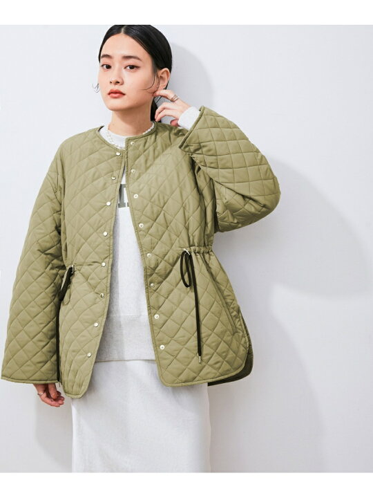 楽天市場】【SALE／30%OFF】【WEB限定】ドロストキルティングブルゾン 