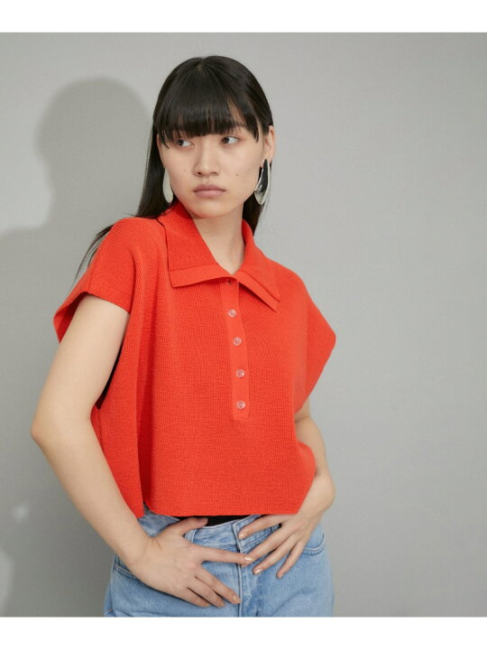 楽天市場】【WEB限定・サステナブル・追加】ニットポロTEE ADAM ET 